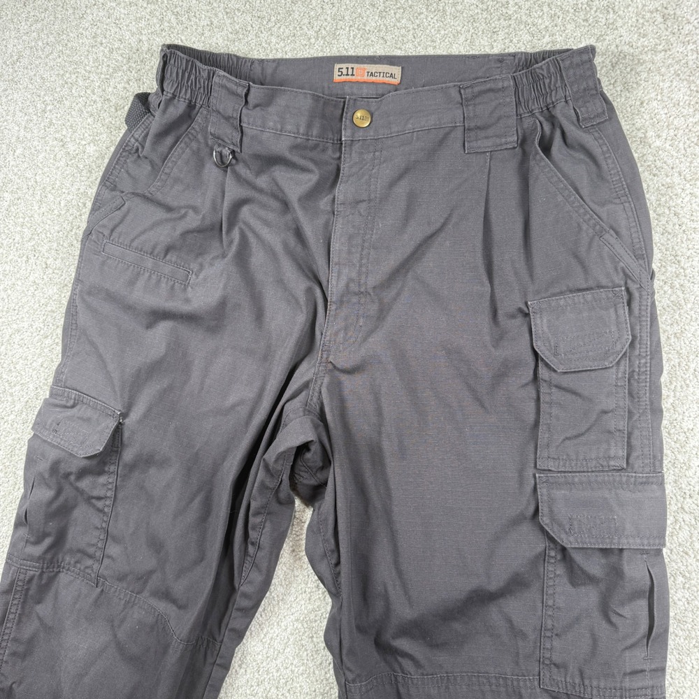 5.11 Tactical Cargo Pants Mens 36x32 Charcoal Gray Ripstop 74273-018